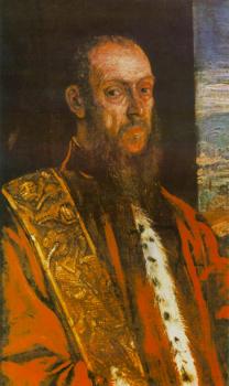 雅格佈 羅佈斯提 丁托列托 Portrait of Vincenzo Morosini 雅格佈 羅佈斯提 丁托列托 Portrait of Vincenzo Morosini